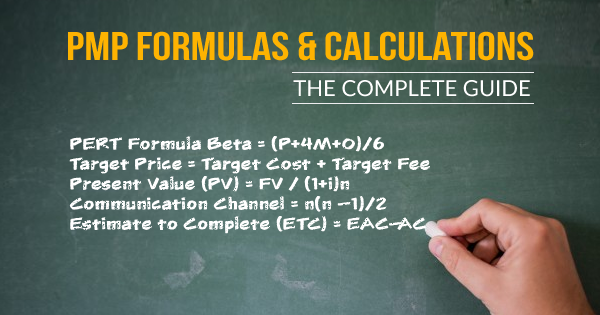 25 Pmp Formulas To Pass The Pmp Certification Exam Whizlabs Blog