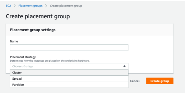 EC2 placement groups