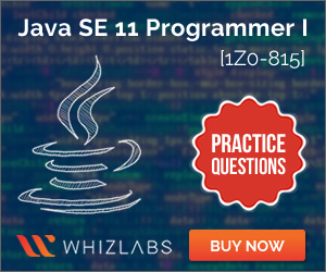 Java SE 11 Programmer I [1Z0-815]