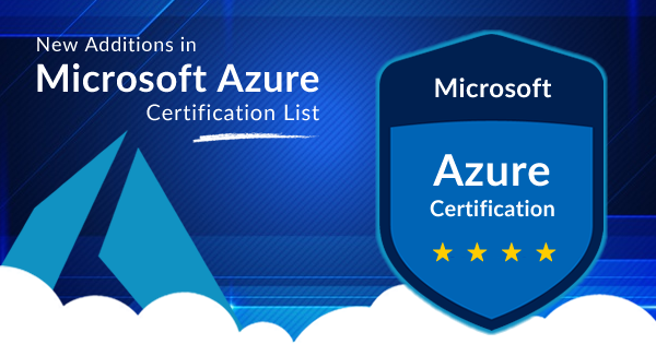 New Azure Certifications