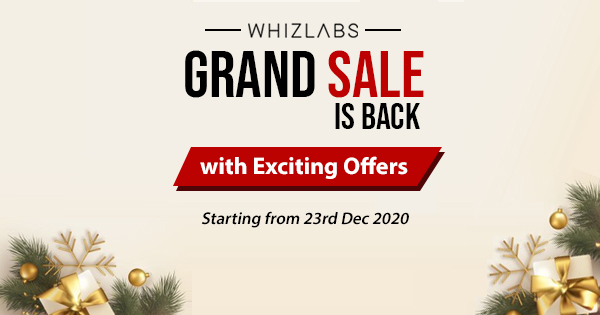 Whizlabs Grand Sale 2020