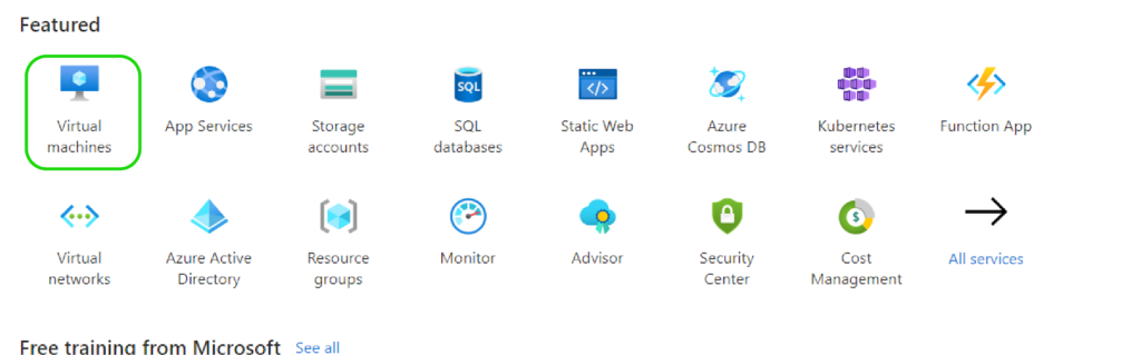 Creating an Azure Virtual Machine - Virtual Machines