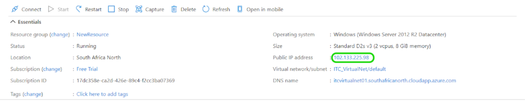 Migrating the Web Application to the Azure App Service - configure the endpoints