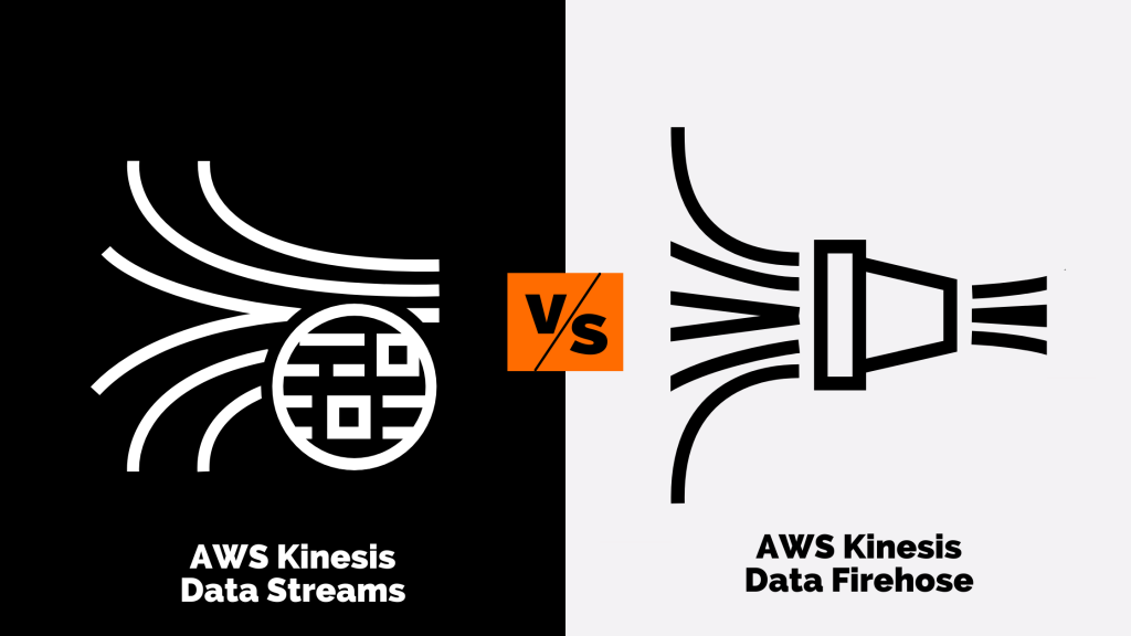 AWS kinesis data streams vs AWS kinesis data firehose