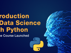 Introduction to Data Science with Python – Online Course Launched Introduction to Data Science with Python