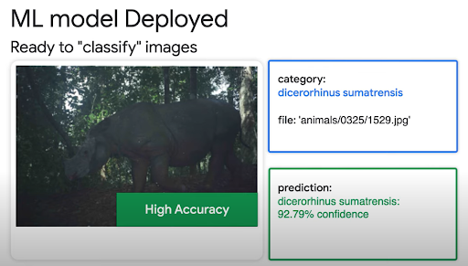 ML model Deployed