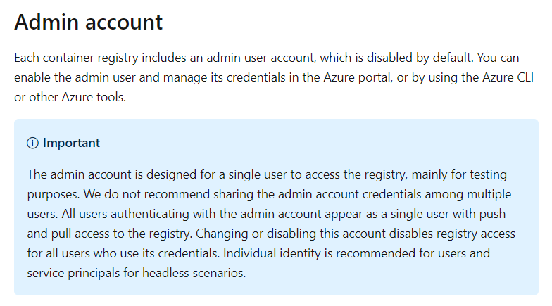 Microsoft Azure admin account