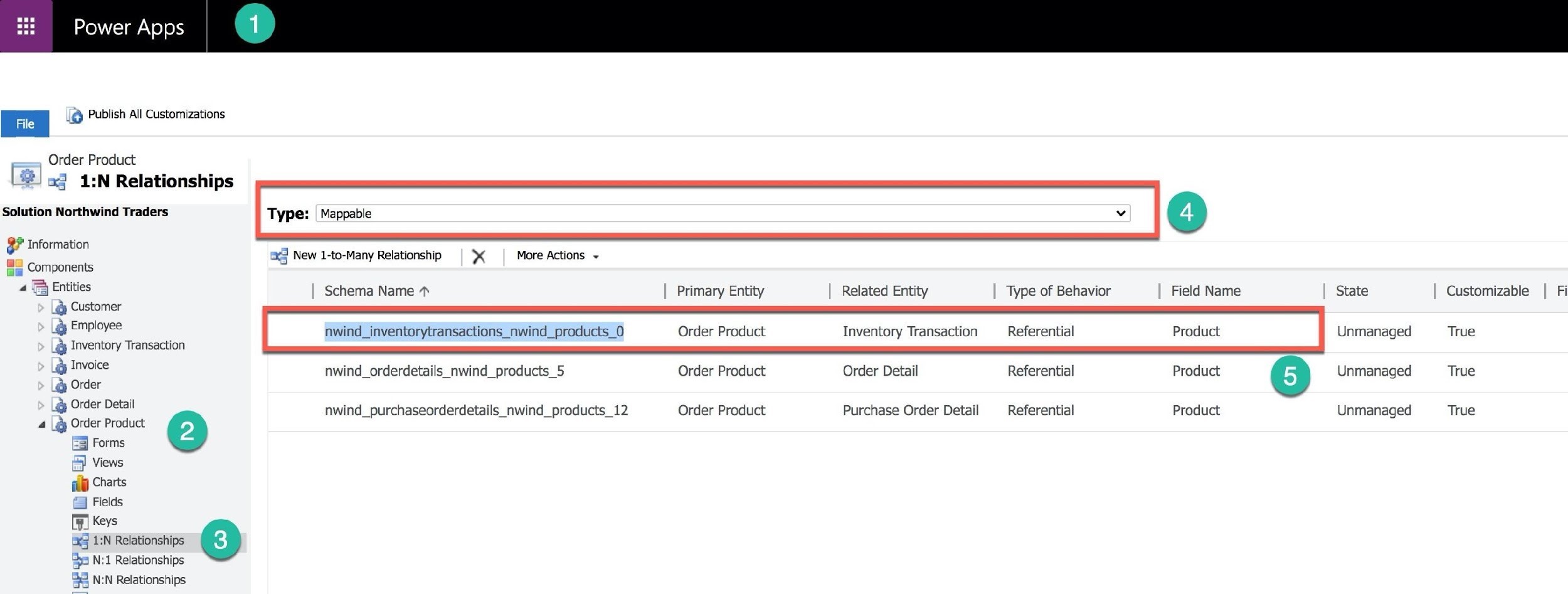 Power Apps Relationships