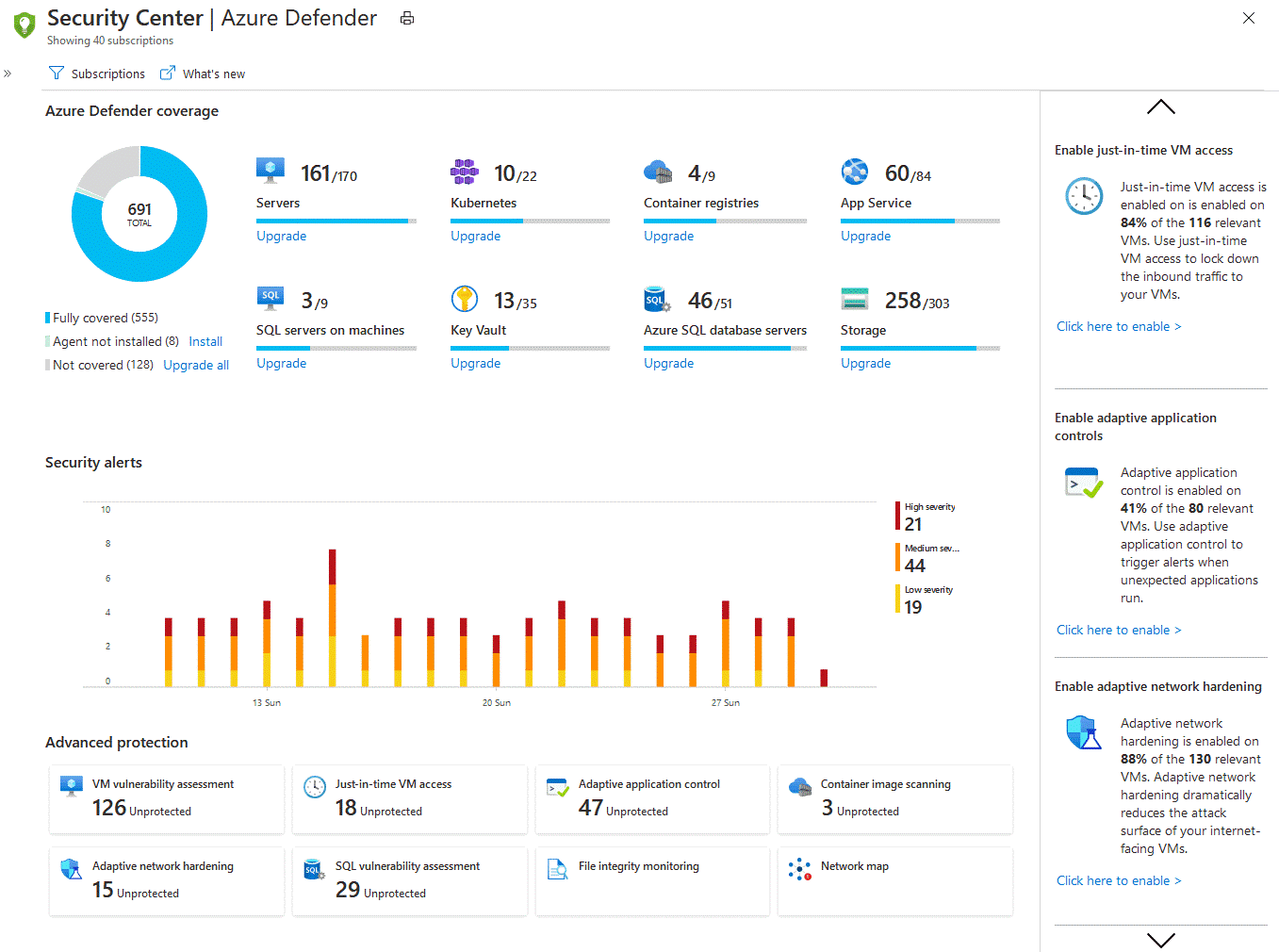 Security Center in Azure Defender