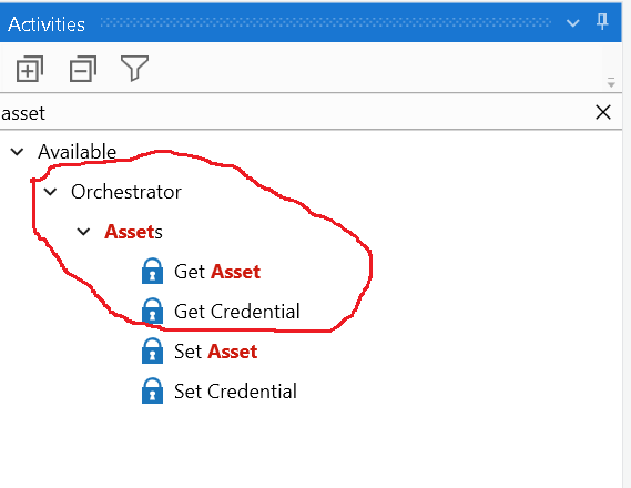 UiPath Orchestrator - Get Asset