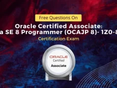 Oracle Certified Associate Java SE 8 Programmer