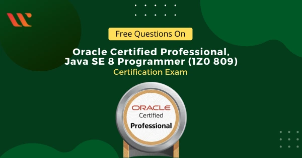 Java SE 8 Programmer certification