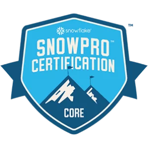 snowflake certification