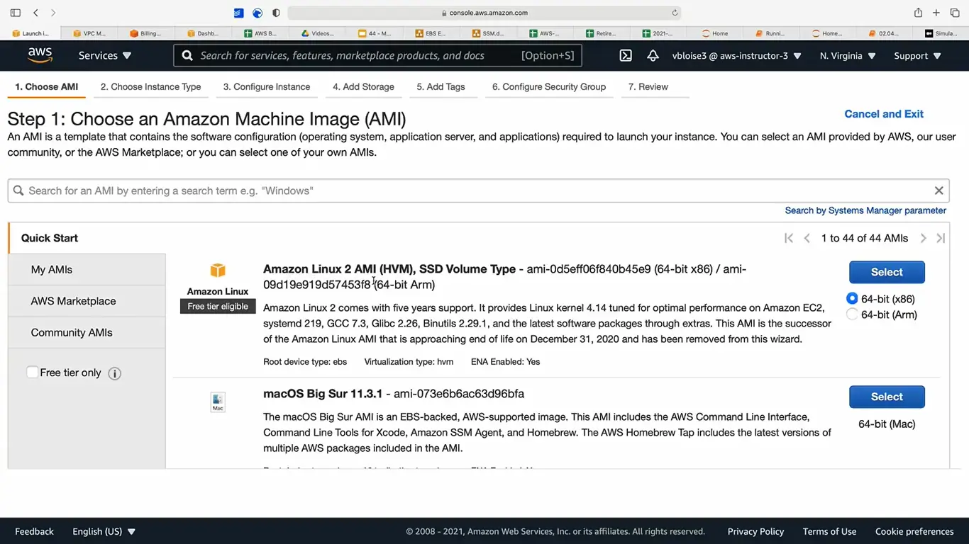 Amazon Machine Image AMI