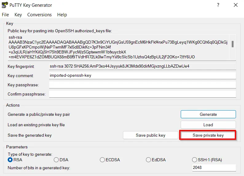 SSH into VM