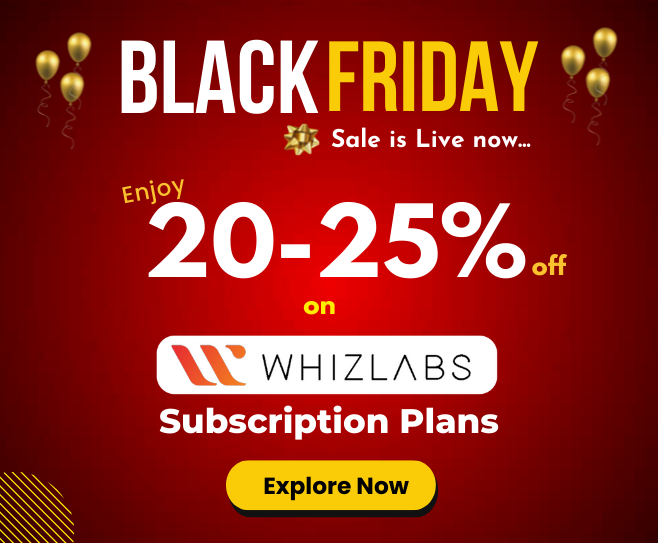 Whizlabs Black Friday sale 2022