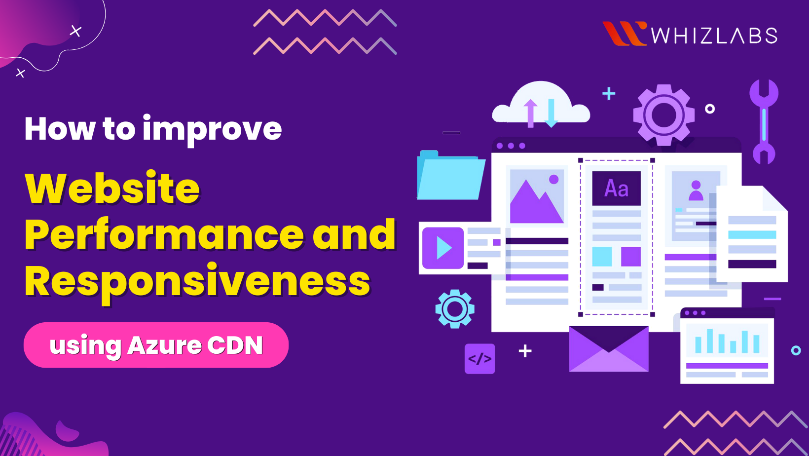 How to improve website performance using Azure CDN?