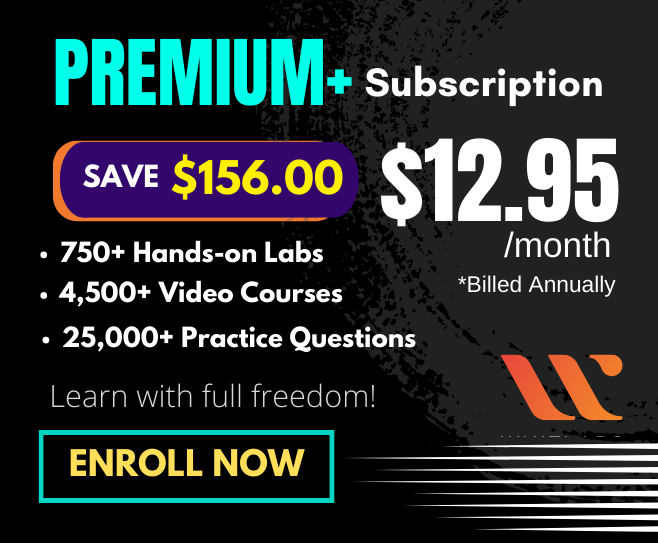 whizlabs subscription