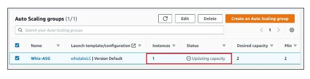 auto scaling groups