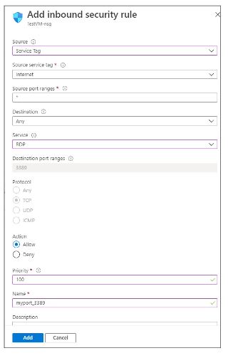 inbound rules