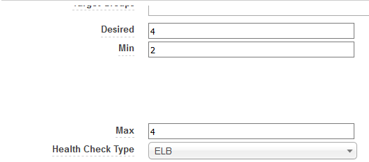 Autoscaling Group Editing