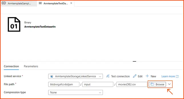 Configure azure data sources