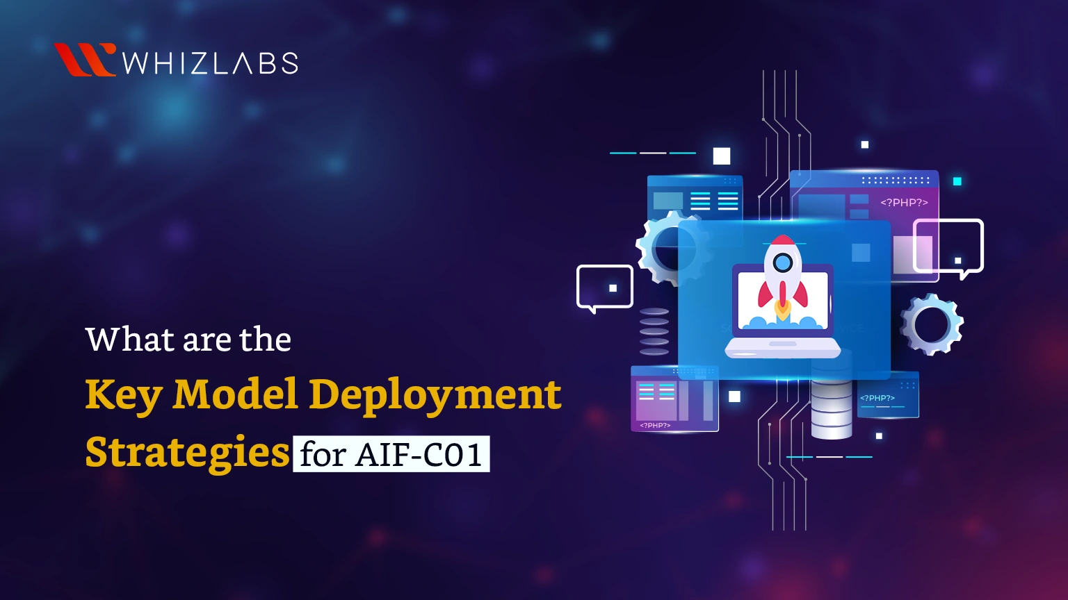 What are the Key Model Deployment Strategies for AIF-C01? - Whizlabs Blog