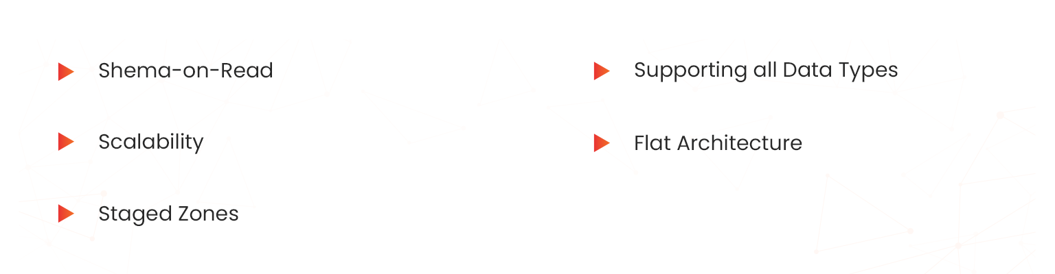 characteristics data lakes
