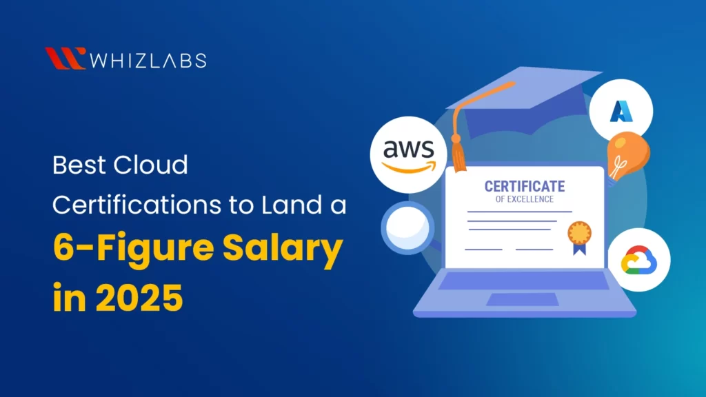 best cloud certifications-6 figure salary 2025