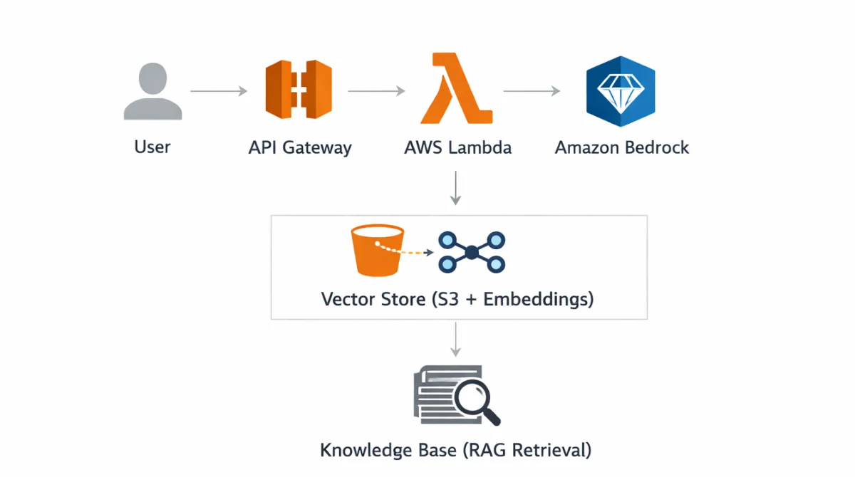 generative ai on aws amazon-bedrock key services