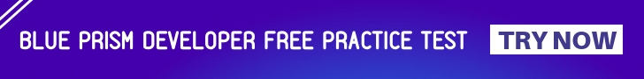 BLUE PRISM DEVELOPER FREE PRACTICE TEST