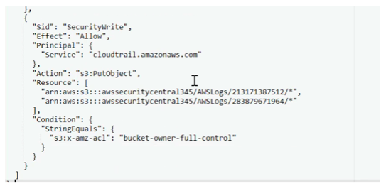 configure cloud staging account