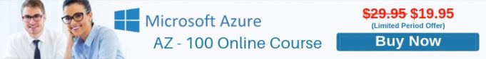 AZ-100 Online Course banner